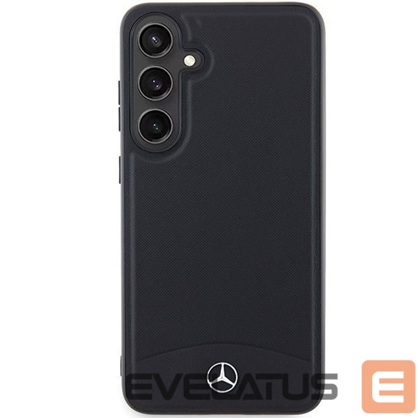 Другой аксессуар для телефона Mercedes-Benz Mercedes Leather Textured & Plain MagSafe case for Samsung Galaxy S24+ - black