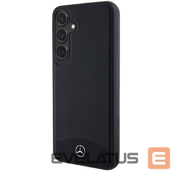 Другой аксессуар для телефона Mercedes-Benz Mercedes Leather Textured & Plain MagSafe case for Samsung Galaxy S24+ - black