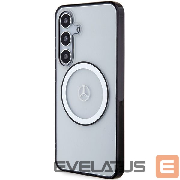 Другой аксессуар для телефона Mercedes-Benz Mercedes Printed Logo MagSafe case for Samsung Galaxy S24 - transparent