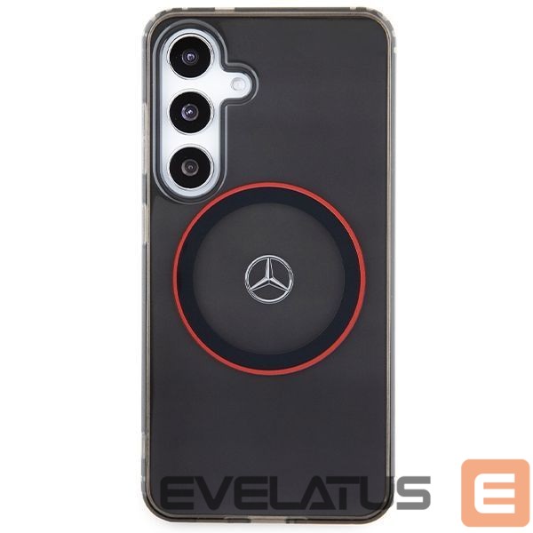 Другой аксессуар для телефона Mercedes-Benz Mercedes Double Layer W Red MagSafe case for Samsung Galaxy S24 - black