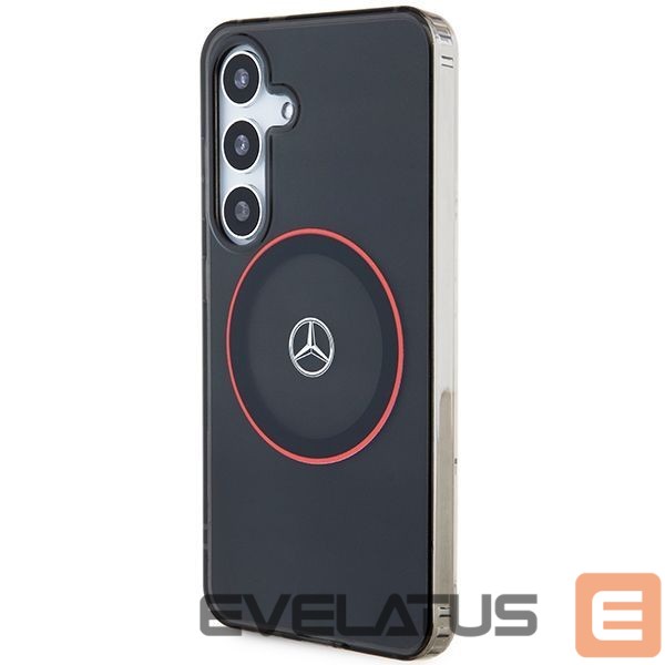 Другой аксессуар для телефона Mercedes-Benz Mercedes Double Layer W Red MagSafe case for Samsung Galaxy S24 - black