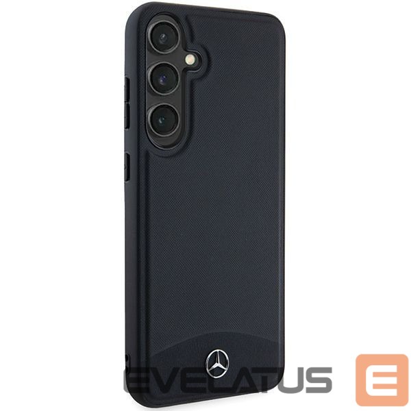 Другой аксессуар для телефона Mercedes-Benz Mercedes Leather Textured & Plain MagSafe case for Samsung Galaxy S24 - black