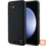 Другой аксессуар для телефона Mercedes-Benz  Mercedes Leather Debossed Line MagSafe case for Samsung Galaxy S24 - black 
