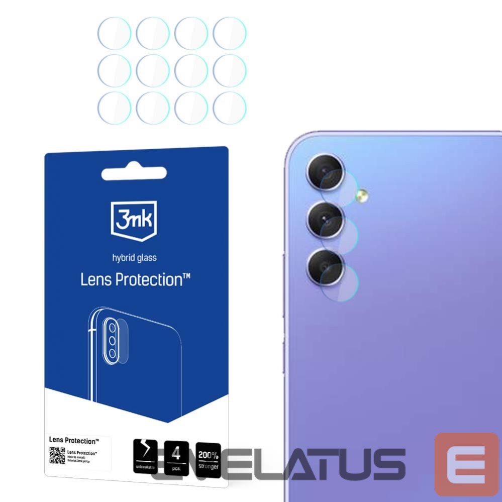Другой аксессуар для телефона 3MK 3mk Lens Protection hybrid camera glass for Samsung Galaxy A35 / A55 5G
