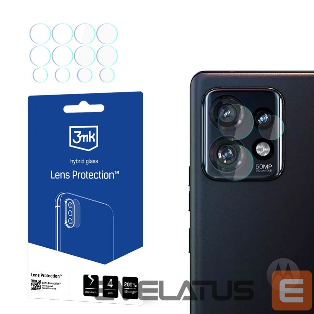 Другой аксессуар для телефона 3MK 3mk Lens Protection hybrid camera glass for Motorola Edge 50 Pro