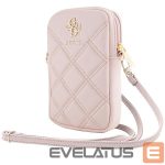 Другой аксессуар для телефона Guess  Guess Zip Quilted 4G bag - pink 