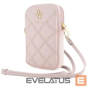 Другой аксессуар для телефона Guess  Guess Zip Quilted 4G bag - pink 