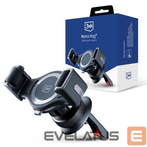 Авто держатель 3MK  3mk Memo Hug car phone holder for air vent - black 