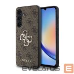 Другой аксессуар для телефона Guess  Guess 4G Big Metal Logo case for Samsung Galaxy A35 - brown
