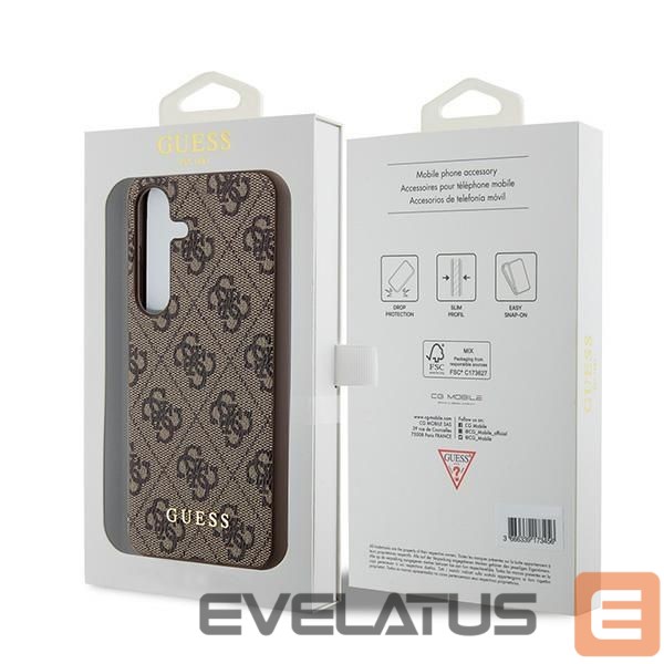 Чехол на заднюю панель Guess - Brown Brown