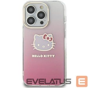 Другой аксессуар для телефона Hello Kitty  Hello Kitty IML Gradient Electrop Kitty Head case for Samsung Galaxy A55 - pink 