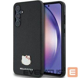 Другой аксессуар для телефона Hello Kitty  Hello Kitty Metal Logo Kitty Head case for Samsung Galaxy A55 - black 