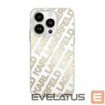 Другой аксессуар для телефона Karl Lagerfeld  Karl Lagerfeld IML Fullover Logo case for iPhone 15 Pro - gold 