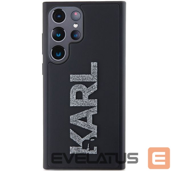 Другой аксессуар для телефона Karl Lagerfeld Karl Lagerfeld 3D Rubber Glitter Logo case for Samsung Galaxy S24 Ultra - black