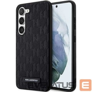 Другой аксессуар для телефона Karl Lagerfeld  Karl Lagerfeld Saffiano Mono Metal Logo case for Samsung Galaxy S24+ - black 
