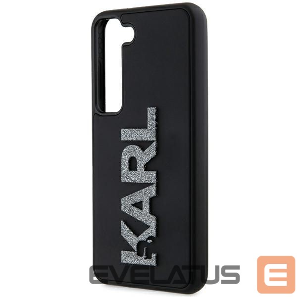 Другой аксессуар для телефона Karl Lagerfeld Karl Lagerfeld 3D Rubber Glitter Logo case for Samsung Galaxy S24 - black