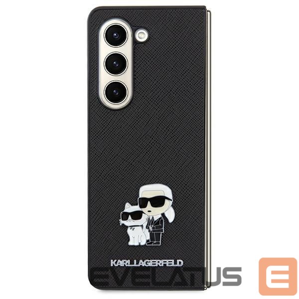 Другой аксессуар для телефона Karl Lagerfeld Karl Lagerfeld Saffiano Karl&Choupette Pin case for Samsung Galaxy A35 - black