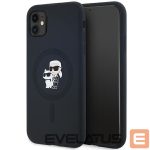 Другой аксессуар для телефона Karl Lagerfeld  Karl Lagerfeld Silicone Karl&Choupette MagSafe case for iPhone 11 / Xr - black 