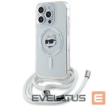 Другой аксессуар для телефона Karl Lagerfeld  Karl Lagerfeld IML Choupette Head & Cord MagSafe case for iPhone 14 Pro Max - transparent 