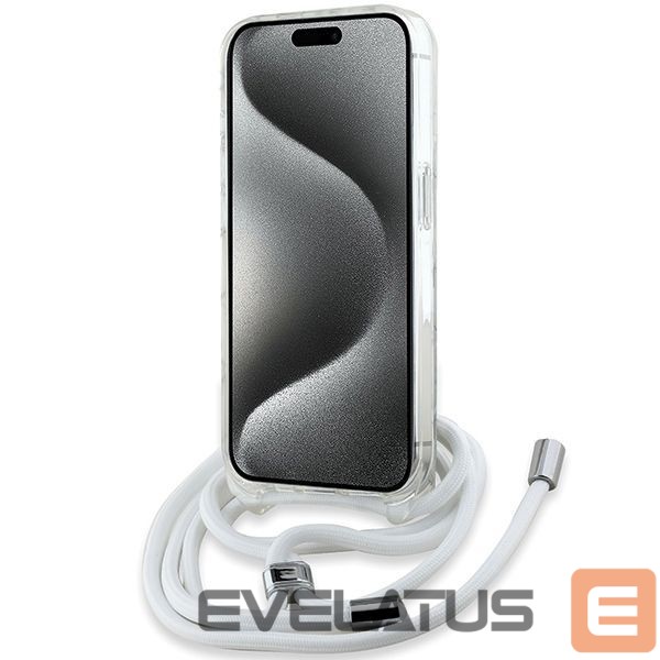 Другой аксессуар для телефона Karl Lagerfeld Karl Lagerfeld IML Choupette Head&Cord MagSafe case for iPhone 15 Pro Max - transparent