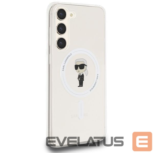 Другой аксессуар для телефона Karl Lagerfeld Karl Lagerfeld IML Ikonik MagSafe case for Samsung Galaxy S24+ - transparent