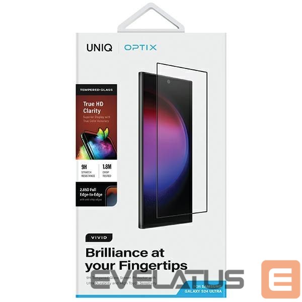 Другой аксессуар для телефона UNIQ Uniq Optix Vivid glass for Samsung Galaxy S24 Ultra with applicator