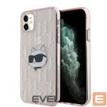Другой аксессуар для телефона Karl Lagerfeld  Karl Lagerfeld IML Choupette Head & Monogram case for iPhone 11 / Xr - pink 