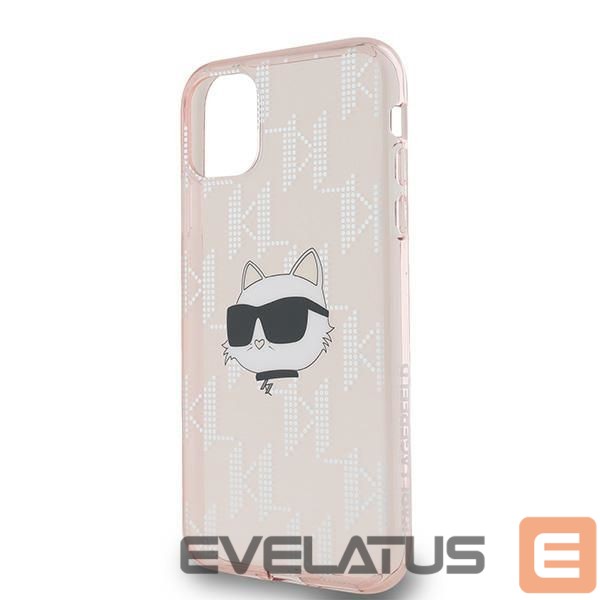 Другой аксессуар для телефона Karl Lagerfeld Karl Lagerfeld IML Choupette Head & Monogram case for iPhone 11 / Xr - pink