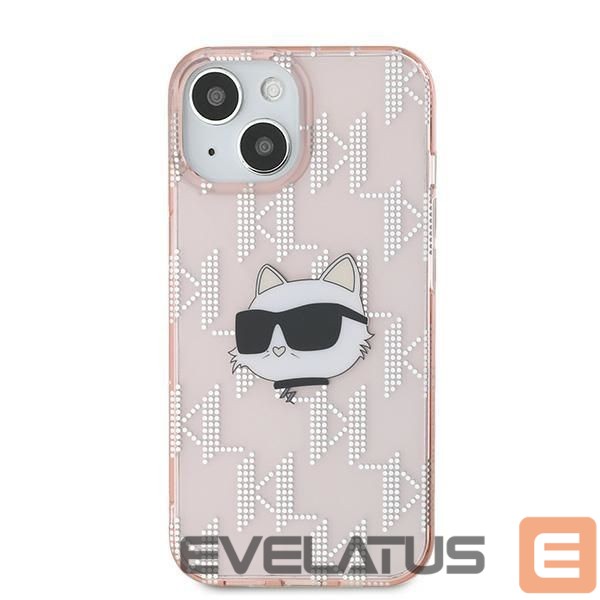 Другой аксессуар для телефона Karl Lagerfeld Karl Lagerfeld IML Choupette Head & Monogram case for iPhone 14 / 15 / 13 - pink