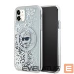 Другой аксессуар для телефона Karl Lagerfeld  Karl Lagerfeld Liquid Glitter Choupette Head MagSafe Case for iPhone 11 / Xr - Transparent 