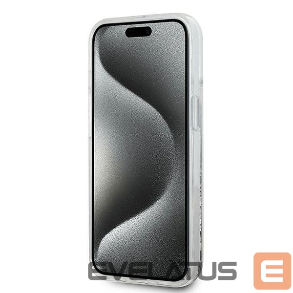 Другой аксессуар для телефона Karl Lagerfeld Karl Lagerfeld Liquid Glitter Choupette Head MagSafe case for iPhone 13 - transparent