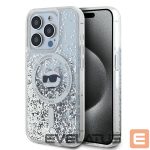 Другой аксессуар для телефона Karl Lagerfeld  Karl Lagerfeld Liquid Glitter Choupette Head MagSafe case for iPhone 14 Pro Max - transparent 