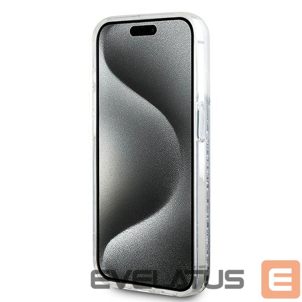 Другой аксессуар для телефона Karl Lagerfeld Karl Lagerfeld Liquid Glitter Choupette Head MagSafe case for iPhone 14 Pro Max - transparent