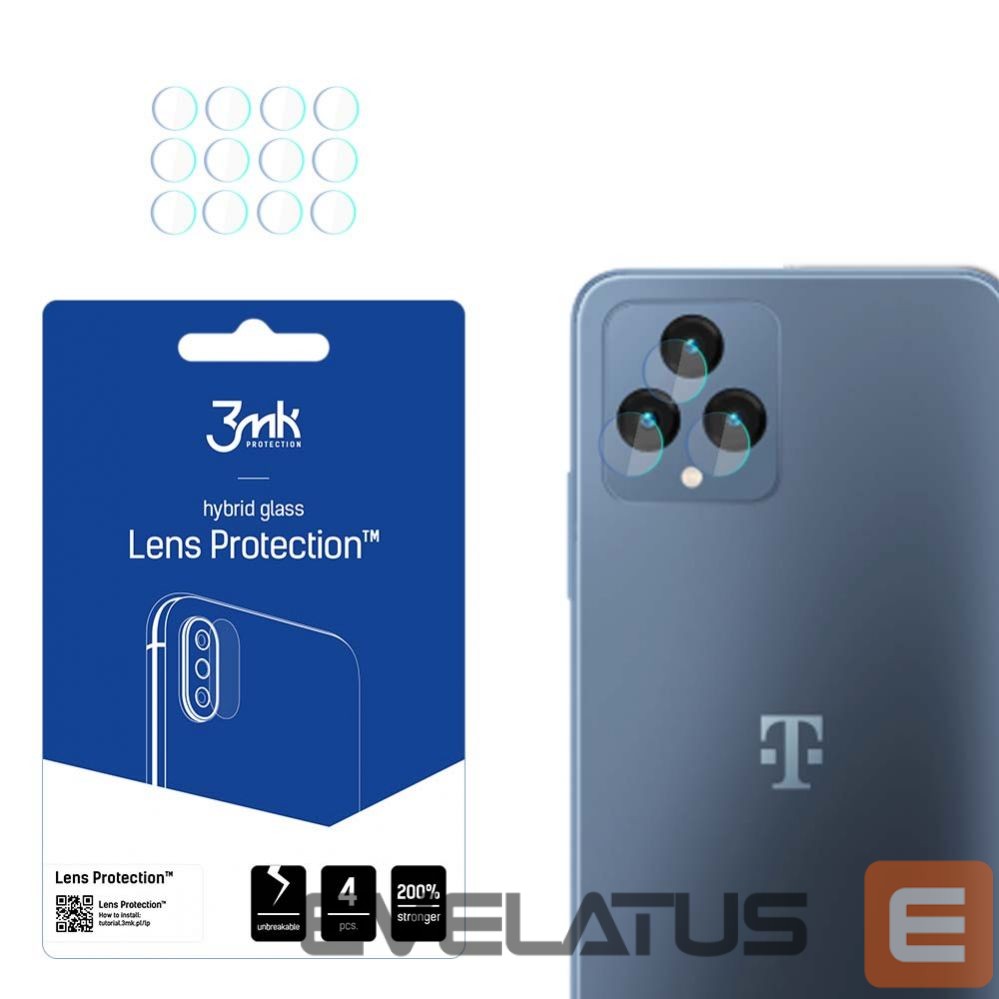 Другой аксессуар для телефона 3MK 3mk Lens Protection hybrid camera glass for T-Mobile T Phone Pro 5G / Revvl 6 Pro 5G