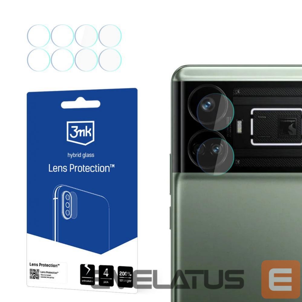 Другой аксессуар для телефона 3MK 3mk Lens Protection hybrid camera glass for Realme GT5