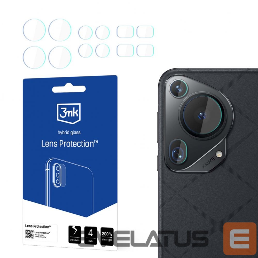 Другой аксессуар для телефона 3MK 3mk Lens Protection hybrid camera glass for Huawei Pura 70 Ultra