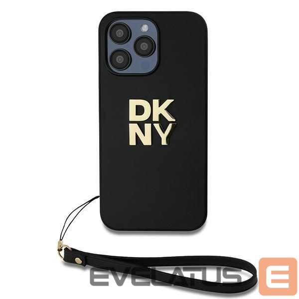 Другой аксессуар для телефона DKNY DKNY Wrist Strap Stock Logo case for iPhone 14 Pro - black