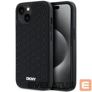 Другой аксессуар для телефона DKNY  DKNY 3D Rubber Repeat Pattern case for iPhone 15/14/13 - black 