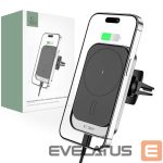 Адаптер Tech-Protect  Tech-Protect CW19 MagSafe magnetic car holder with 15W inductive charger for air vent - black 