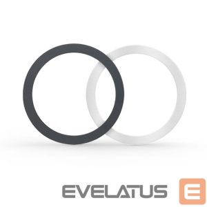 Чехол на заднюю панель Tech-Protect  Tech-Protect MagMat MagSafe magnetic ring universal - black / silver (2 pcs.) 