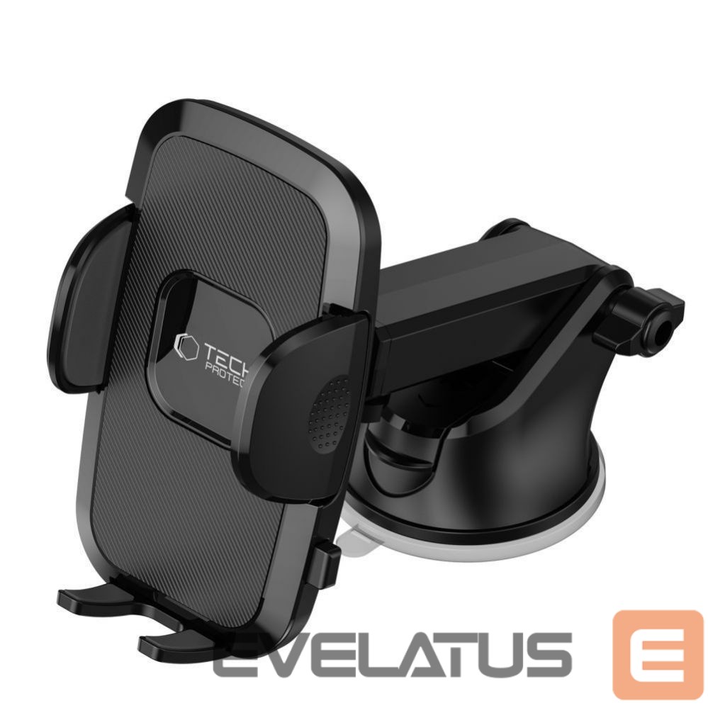 Авто держатель Tech-Protect Tech-Protect V3 Car Phone Holder for Windshield/Cockpit - Black