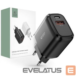 Адаптер Tech-Protect  Black \ USB-A (female) || USB-C (female) \ without cable 