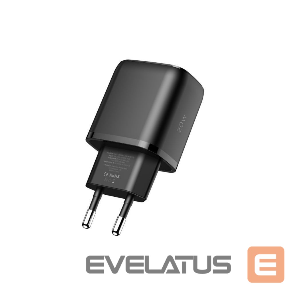 Адаптер Tech-Protect Black \ USB-A (female) || USB-C (female) \ without cable