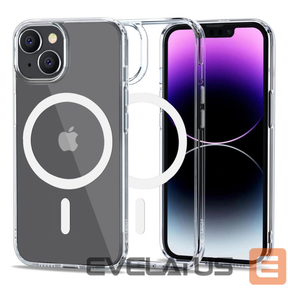 Чехол на заднюю панель Tech-Protect Tech-Protect FlexAir Hybrid MagSafe iPhone 14 Case - Clear