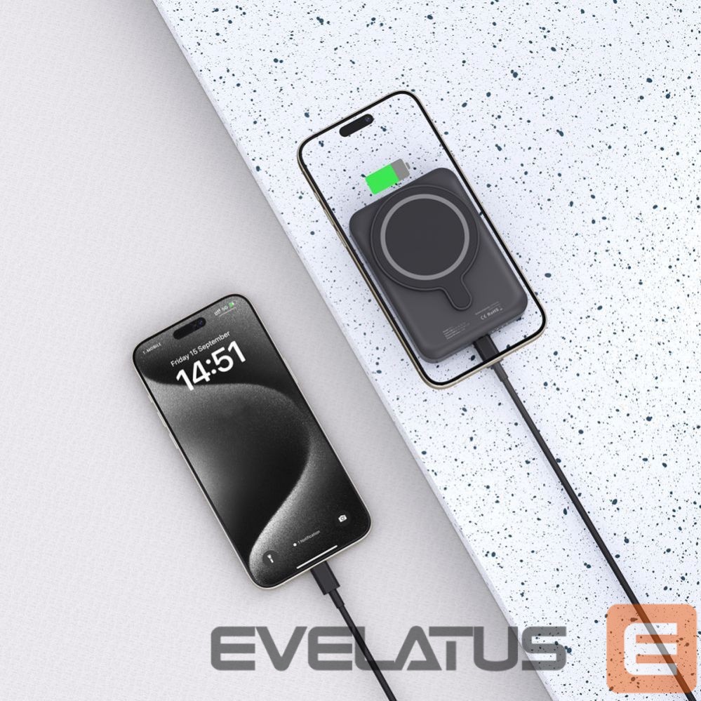 Внешний аккумулятор Tech-Protect Black