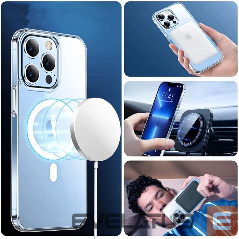 Чехол на заднюю панель Tech-Protect Tech-Protect FlexAir Hybrid MagSafe Case for Samsung Galaxy S23 - Clear