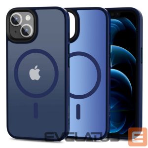 Чехол на заднюю панель Tech-Protect  Tech-Protect MagMat MagSafe iPhone 13 Case - Matte Navy Blue 