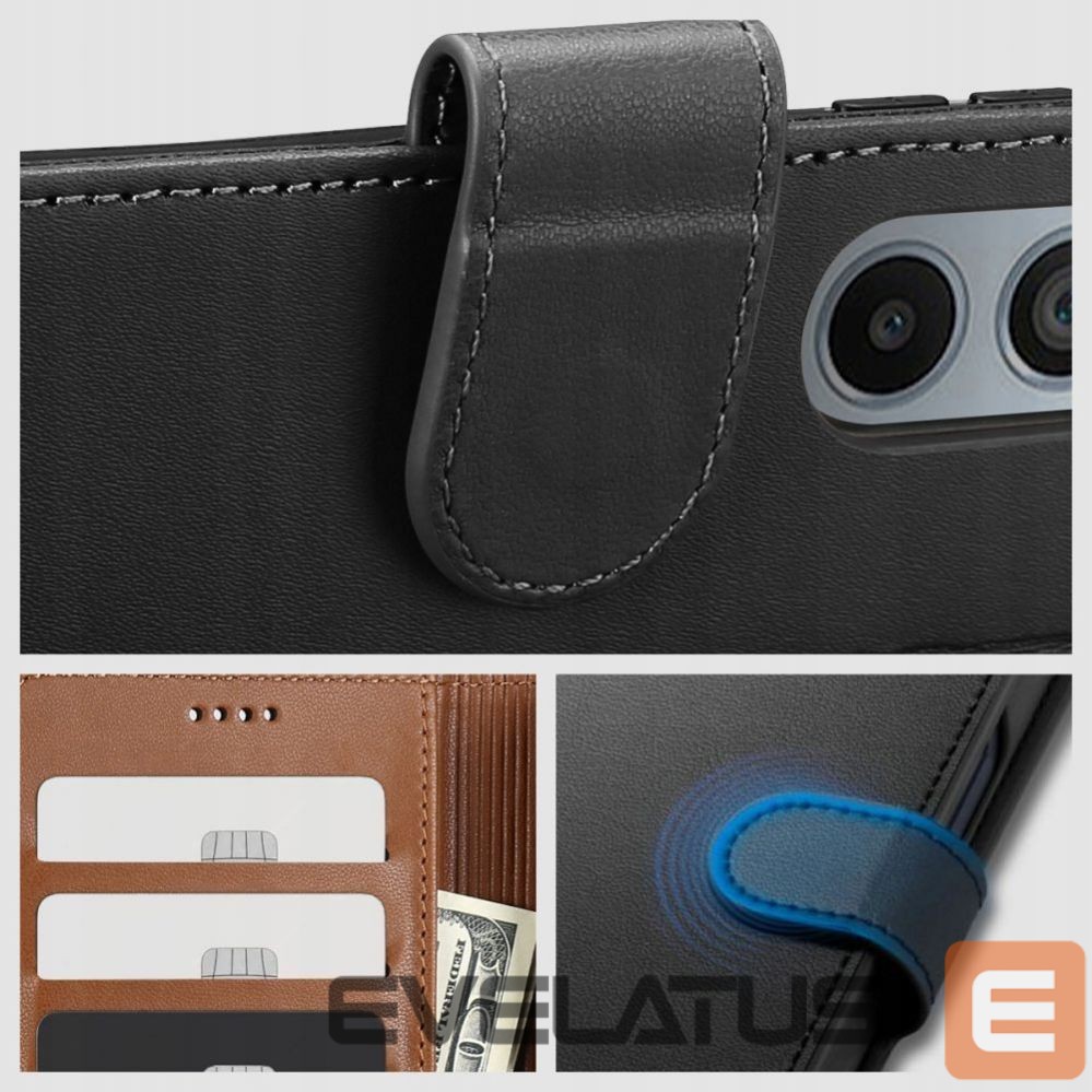 Чехол на заднюю панель Tech-Protect - Tech-Protect Wallet case for Xiaomi Redmi 12C - black