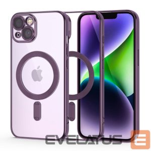 Чехол на заднюю панель Tech-Protect  Tech-Protect MagShine Line MagSafe iPhone 14 Case - Purple 