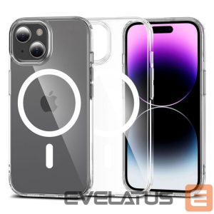 Чехол на заднюю панель Tech-Protect  Tech-Protect FlexAir Hybrid MagSafe iPhone 15 Case - Clear 